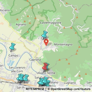 Mappa Via Trieste, 56011 Calci PI, Italia (3.60571)