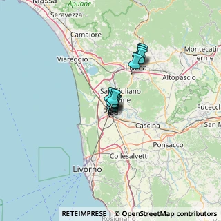 Mappa Via Santa Cecilia, 56127 Pisa PI, Italia (7.16583)
