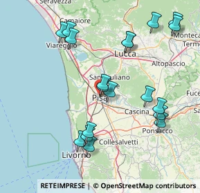 Mappa Via Tinti, 56127 Pisa PI, Italia (17.33842)