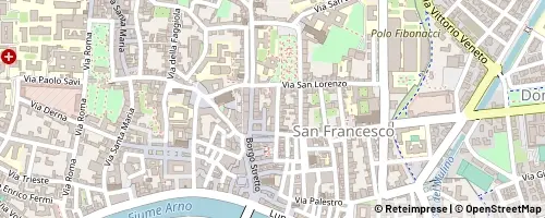 Mappa Pisa