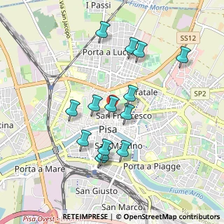 Mappa Via delle Sette Volte, 56126 Pisa PI, Italia (0.89)