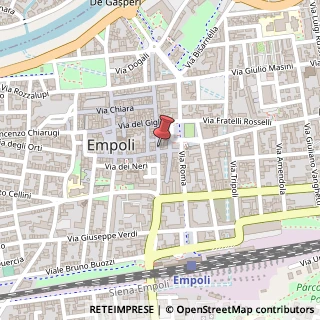 Mappa Via Cosimo Ridolfi, 155, 50053 Empoli, Firenze (Toscana)