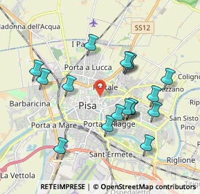 Mappa 56127 Pisa PI, Italia (1.9)