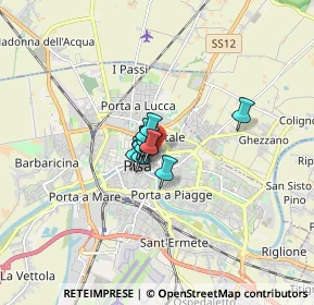 Mappa 56127 Pisa PI, Italia (0.71182)
