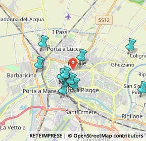 Mappa 56127 Pisa PI, Italia (1.69455)