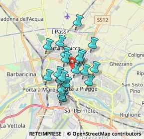 Mappa 56127 Pisa PI, Italia (1.2395)