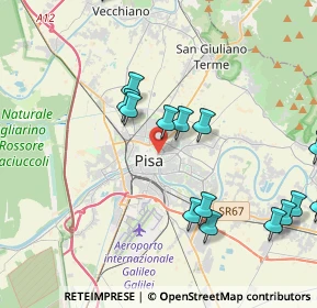 Mappa 56127 Pisa PI, Italia (5.20588)