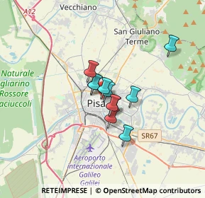 Mappa 56127 Pisa PI, Italia (1.96909)