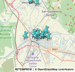 Mappa 56127 Pisa PI, Italia (2.64231)