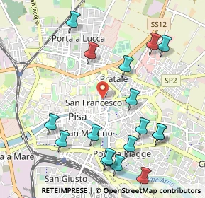 Mappa 56127 Pisa PI, Italia (1.23)