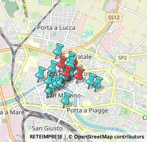 Mappa 56127 Pisa PI, Italia (0.61)