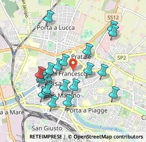 Mappa 56127 Pisa PI, Italia (0.9375)