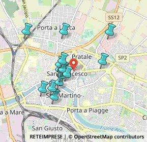 Mappa 56127 Pisa PI, Italia (0.77929)