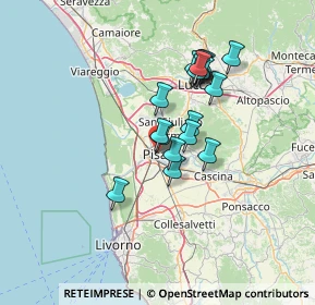 Mappa 56127 Pisa PI, Italia (11.08722)