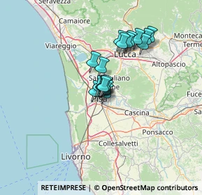 Mappa 56127 Pisa PI, Italia (9.05833)