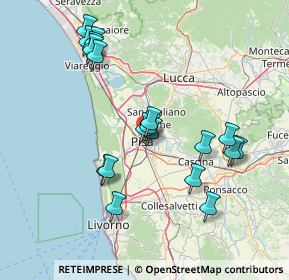 Mappa 56127 Pisa PI, Italia (15.29053)