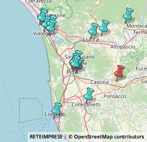 Mappa 56127 Pisa PI, Italia (15.80333)