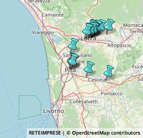 Mappa 56127 Pisa PI, Italia (13.17889)