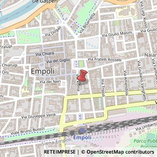 Mappa Via Roma, 31, 50053 Empoli, Firenze (Toscana)