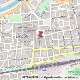 Mappa Via Roma, 14, 50053 Empoli, Firenze (Toscana)