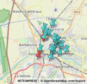 Mappa Via Risorgimento, 56124 Pisa PI, Italia (1.23765)