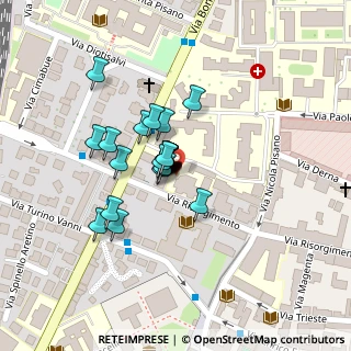 Mappa Centro medico Esculapio, 56122 Pisa PI, Italia (0.05833)
