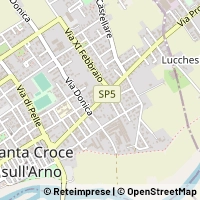 地図 Santa Croce sull'Arno