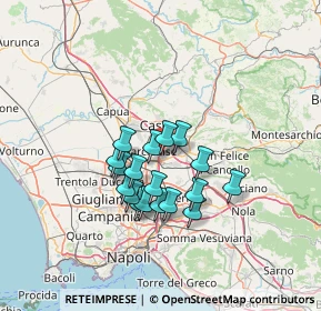 Mappa G. Pastore, 81025 Marcianise CE, Italia (11.03667)