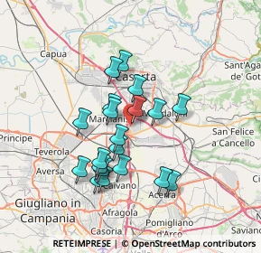 Mappa G. Pastore, 81025 Marcianise CE, Italia (6.3585)