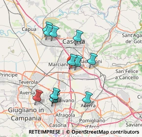 Mappa G. Pastore, 81025 Marcianise CE, Italia (7.35917)