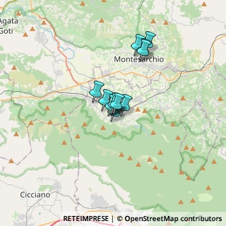 Mappa Via Rettifilo, 83012 Cervinara AV, Italia (2.10333)