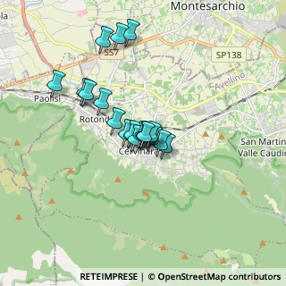 Mappa Via Rettifilo, 83012 Cervinara AV, Italia (1.2585)