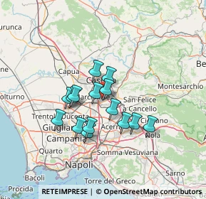 Mappa Via Vairano, 81025 Marcianise CE, Italia (11.15)