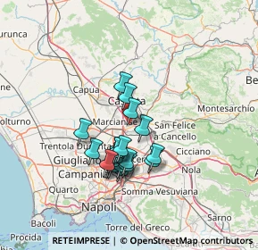 Mappa Via Vairano, 81025 Marcianise CE, Italia (11.774)