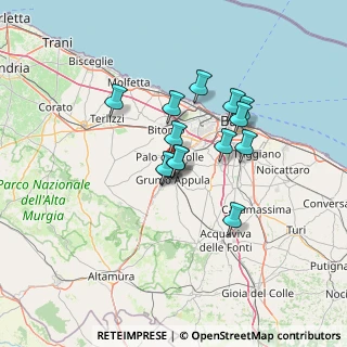 Mappa Via Estramurale, 70020 Binetto BA, Italia (10.48143)