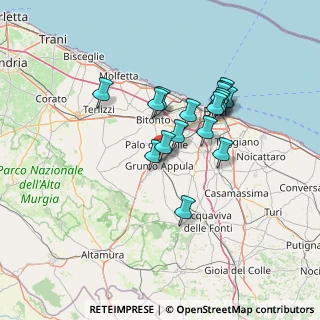 Mappa Via Estramurale, 70020 Binetto BA, Italia (12.23941)