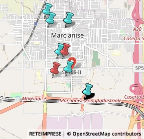 Mappa Piazza della Vittoria, 81025 Marcianise CE, Italia (0.9335)