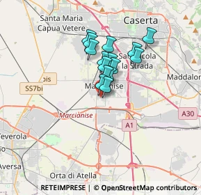 Mappa Viale XXIV Maggio, 81025 Marcianise CE, Italia (2.416)