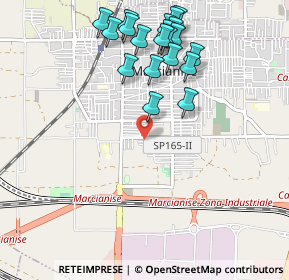 Mappa Viale XXIV Maggio, 81025 Marcianise CE, Italia (1.174)
