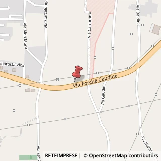 Mappa Via Forche Caudine, 66, 81024 Maddaloni, Caserta (Campania)