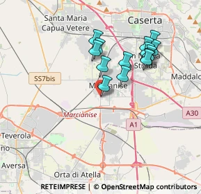 Mappa Via Leonardo Da Vinci, 81025 Marcianise CE, Italia (3.47857)
