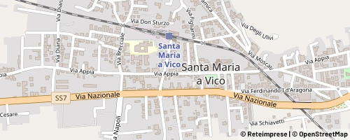Mappa Santa Maria a Vico