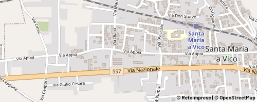Mappa Santa Maria a Vico