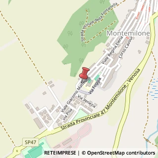 Mappa Via Giacomo Matteotti, 75, 85020 Montemilone, Potenza (Basilicata)