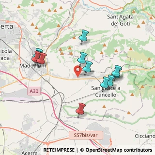 Mappa Via Giosue Borsi, 81020 Cervino CE, Italia (3.95083)