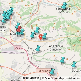 Mappa Via Giosue Borsi, 81020 Cervino CE, Italia (6.802)