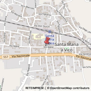 Mappa Via appia antica, 81100 Santa Maria a Vico, Caserta (Campania)