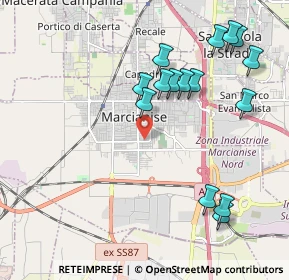 Mappa Viale Gandhi, 81025 Marcianise CE, Italia (2.33467)