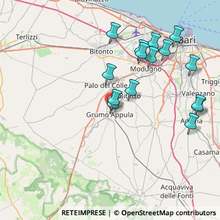 Mappa Via Madonna delle Grazie, 70020 Binetto BA, Italia (9.48733)