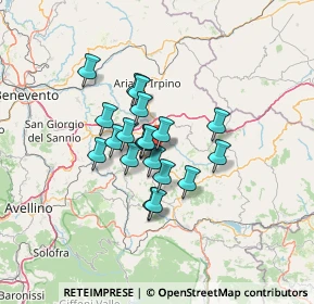 Mappa Piazza Municipio, 83055 Sturno AV, Italia (9.7155)